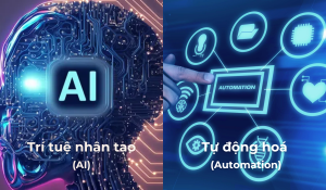 Sự khác nhau giữa trí tuệ nhân tạo AI và tự động hóa là gì?