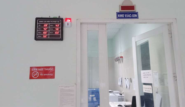 Độ ẩm trong kho lạnh thường được khống chế ở mức 65% - 95%, tuỳ theo loại hàng