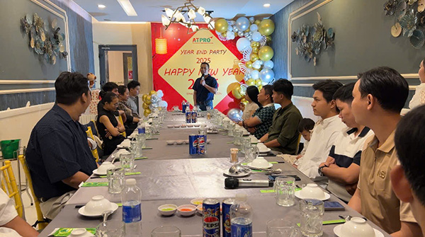 Đại diện Ban lãnh đạo ATPro đã có những chia sẻ chân thành về hành trình năm 2025
