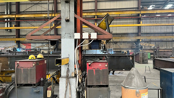 Hình ảnh triển khai thực tế hệ thống giám sát hoạt động máy 5