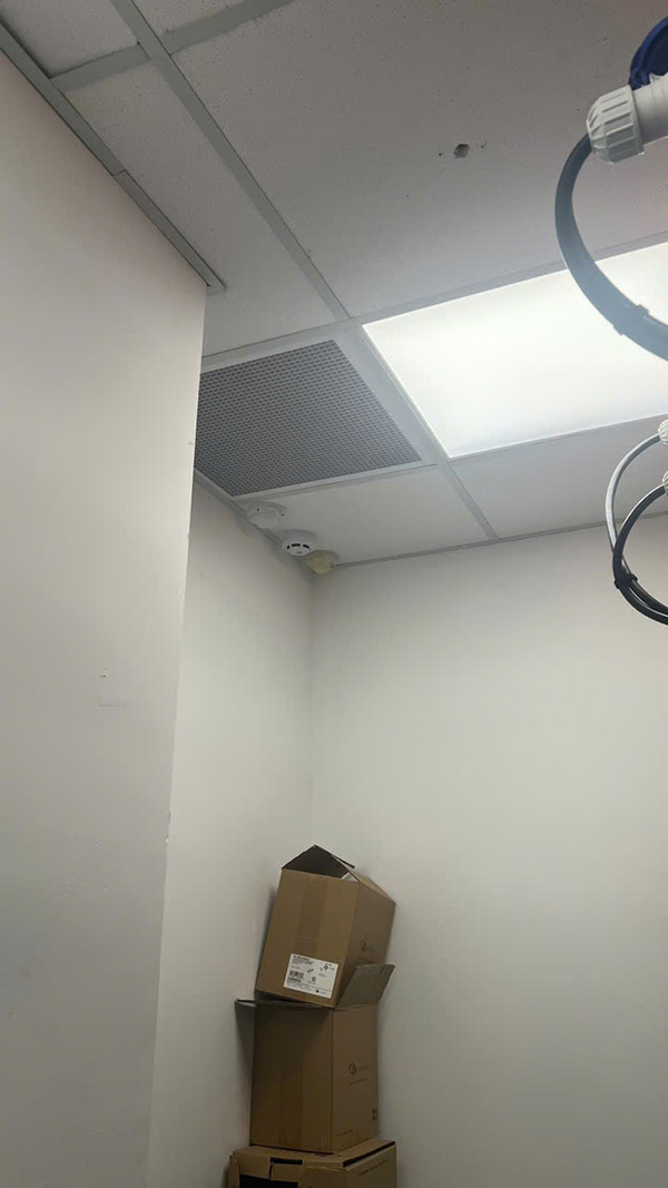 Hình ảnh triển khai thực tế hệ thống giám sát phòng server 5