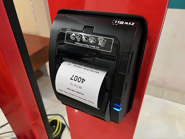 Máy in nhiệt kết nối WiFi ZY 808 2