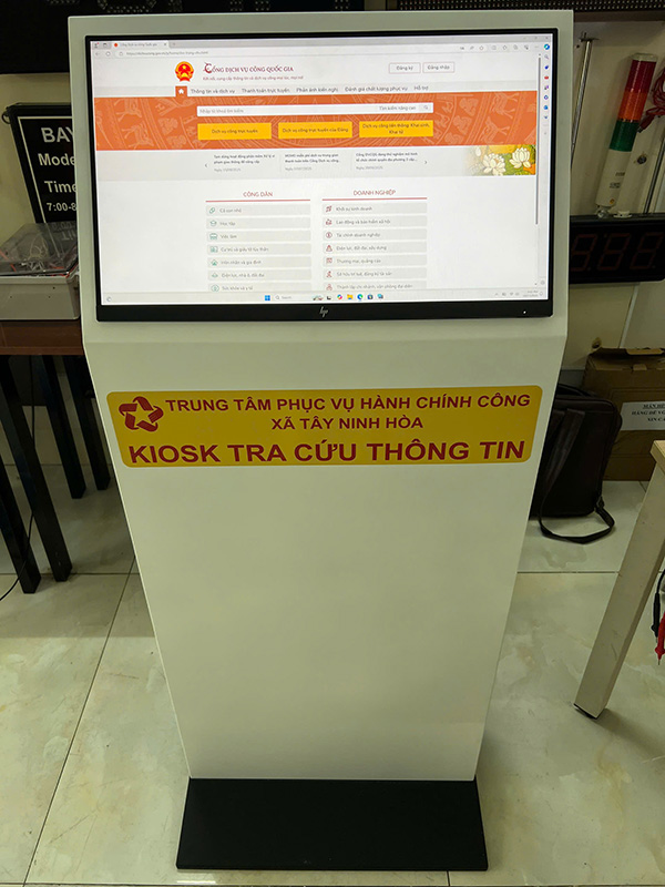 Kiosk tra cứu thông tin 1