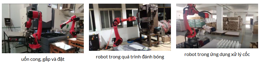 Ứng dụng thực tế của robot công nghiệp BORUNTE BRTIRUS1820A