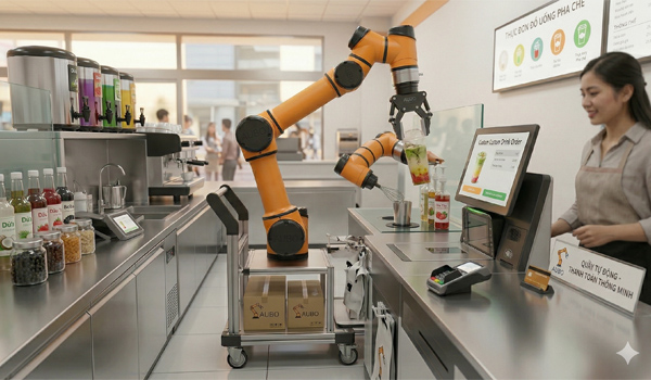 AUBO i3 giúp tiết kiệm chi phí nhân sự & tối ưu nguồn lực hiệu quả