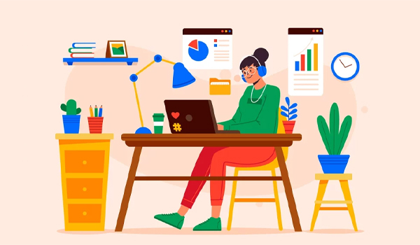 Văn phòng số phù hợp với xu hướng làm việc linh hoạt trong cuộc sống hiện đại