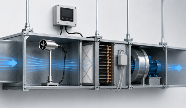 Cảm biến gió trong hệ thống HVAC hoạt động như thế nào?