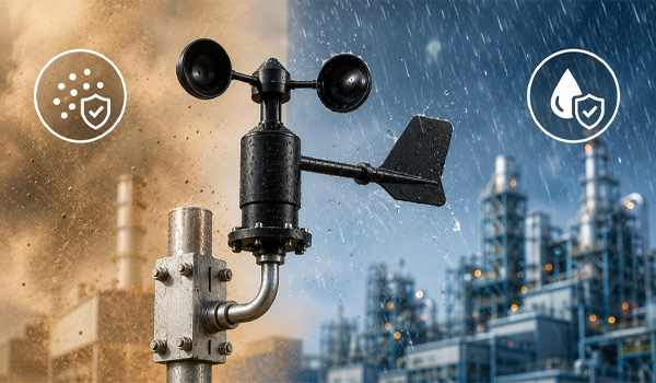 Nên chọn loại cảm biến đạt tiêu chuẩn IP65 trở lên