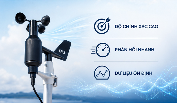 Ưu tiên cảm biến có độ chính xác cao, khả năng phản hồi nhanh & dữ liệu ổn định