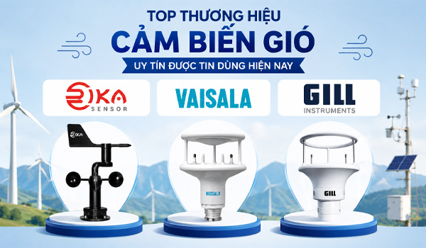 Top thương hiệu cảm biến gió uy tín được tin dùng hiện nay