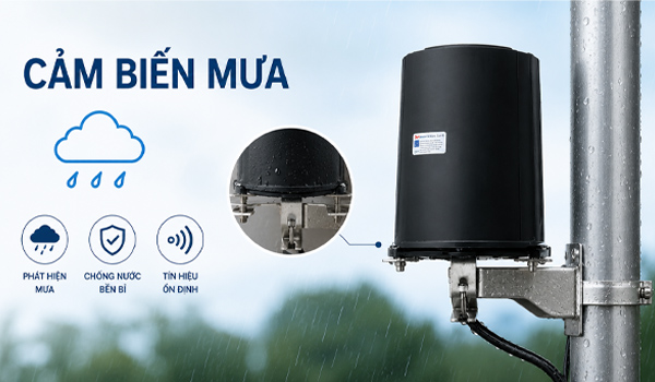 Cảm biến mưa hoạt động như thế nào?