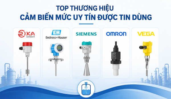Top thương hiệu cảm biến mức uy tín được tin dùng