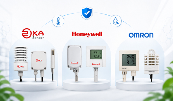 Top thương hiệu cảm biến nhiệt độ độ ẩm uy tín