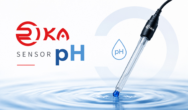Cảm biến pH RIKA được thiết kế để giám sát liên tục độ pH trong nhiều môi trường khác nhau