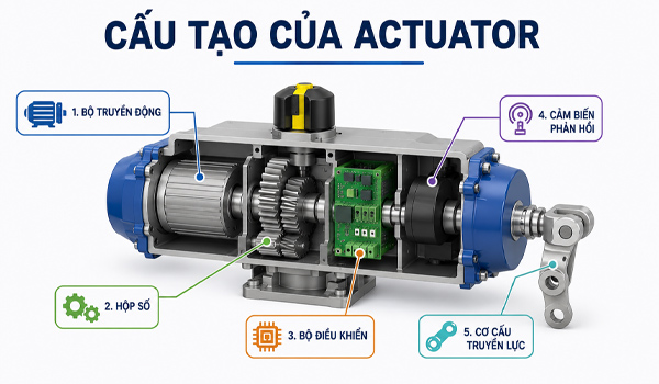 Cấu tạo của Actuator