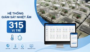 Hệ thống giám sát nhiệt ẩm 315 vị trí - Công ty Cổ phần Biển Bạc