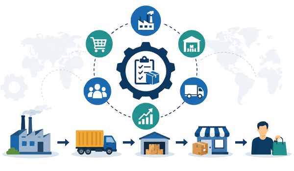 Quản lý chuỗi cung ứng tối ưu toàn bộ quy trình cung ứng của doanh nghiệp