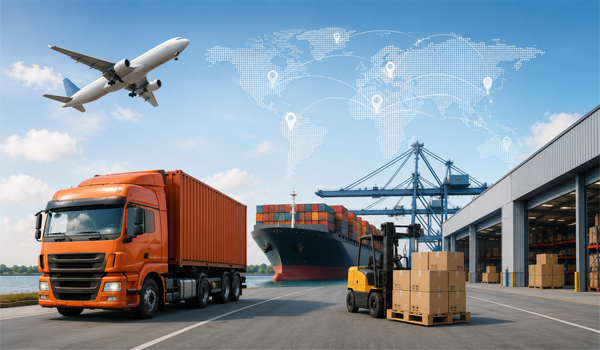 Logistics đảm bảo hàng hóa được vận chuyển đúng nơi, đúng lúc & đúng số lượng