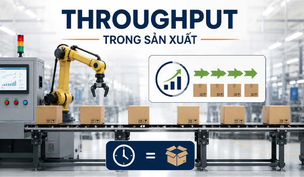 Chỉ số Throughput trong sản xuất