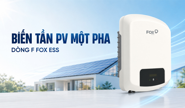 F Series Fox ESS là thiết bị inverter chuyên dụng cho hệ thống điện mặt trời
