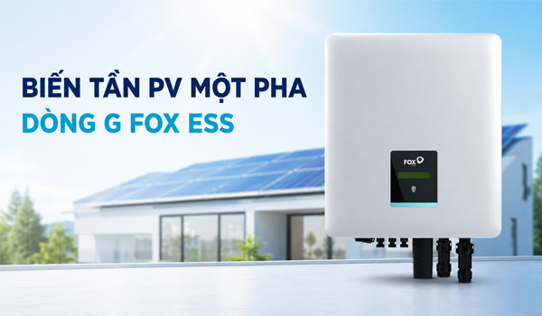 G Series của Fox ESS đại diện cho thế hệ biến tần hòa lưới hiệu suất cao