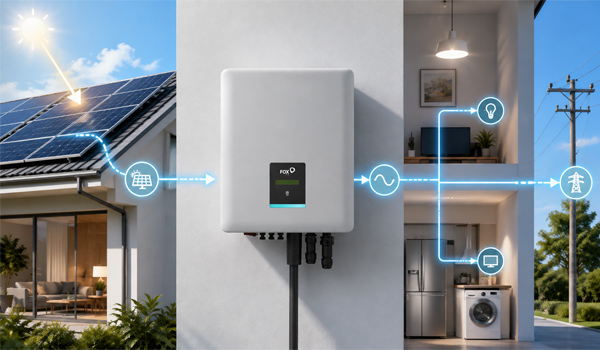 Ứng dụng của biến tần PV một pha dòng G Fox ESS