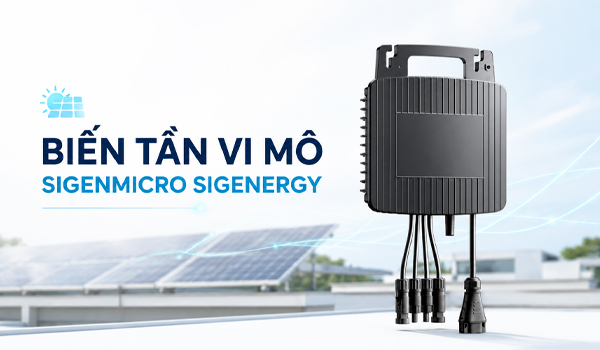 SigenMicro Sigenergy là dòng biến tần vi mô được sử dụng trong hệ thống điện mặt trời