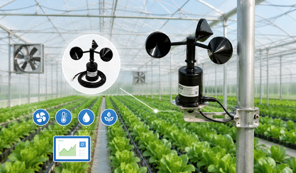 RK100-02 được thiết kế để phát hiện & đo vận tốc của luồng không khí trong môi trường