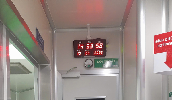 Hình ảnh lắp đặt thực tế tại nhà máy
