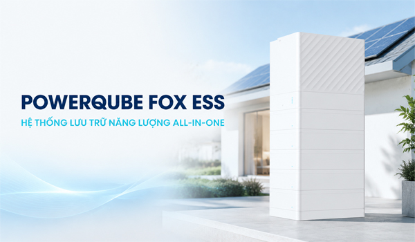 Hệ thống lưu trữ năng lượng All-in-One PowerQube là giải pháp lưu trữ điện năng hiện đại