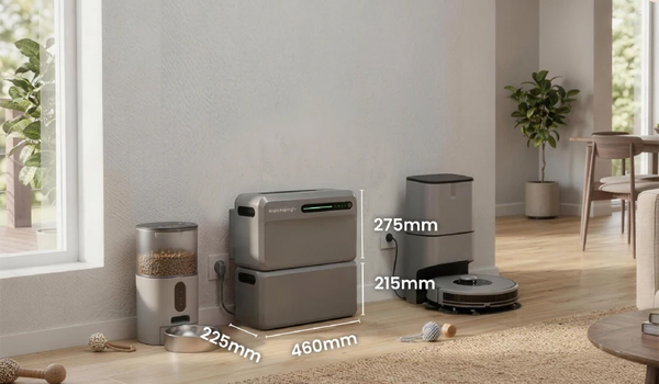 SigenMate 2700 Ultra được thiết kế để người dùng có thể kết nối với hệ thống điện