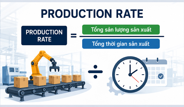 Công thức tính Production Rate