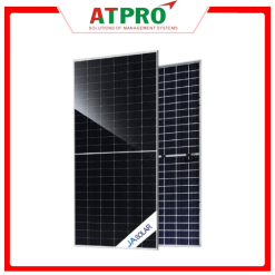 Tấm pin năng lượng mặt trời 630W 2 mặt kính JA Solar