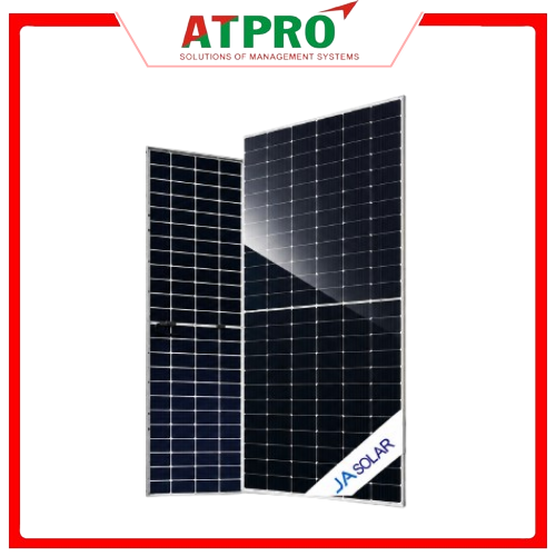 Tấm pin năng lượng mặt trời 715W 2 mặt kính JA Solar