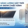 tấm pin năng lượng mặt trời JA Solar 560W hai mặt kính