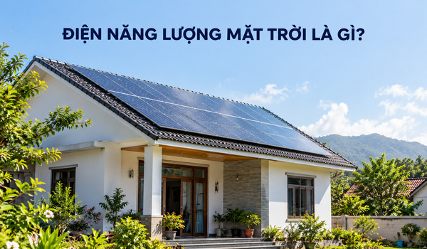 Điện năng lượng mặt trời là gì?