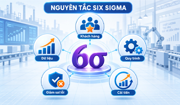 Các nguyên tắc quan trọng của 6 Sigma