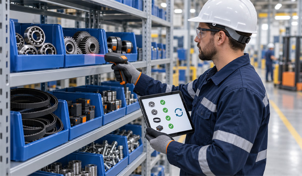 Thực hiện kiểm kê spare parts định kỳ