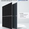 Tấm pin năng lượng mặt trời JA Solar 565W hai mặt kính