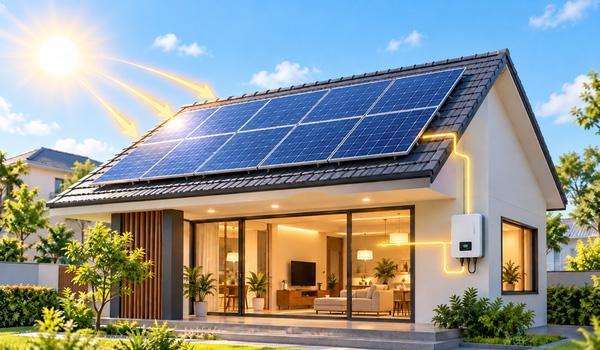 Điện mặt trời áp mái được sử dụng trong cuộc sống hiện nay
