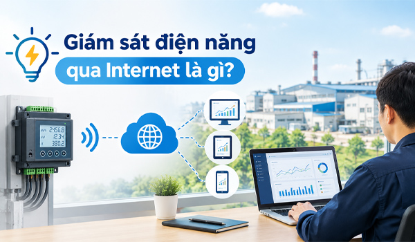 Giám sát điện năng qua internet là gì?