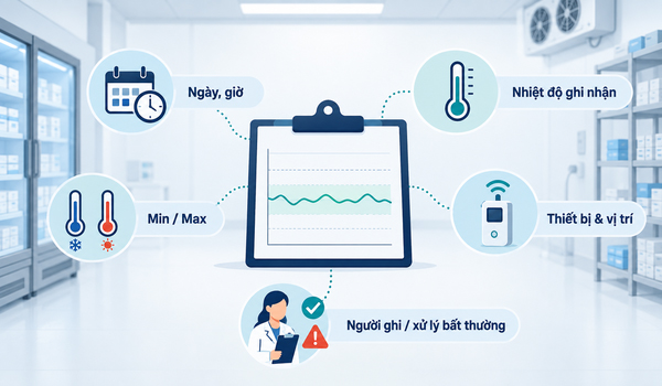 Hồ sơ nhiệt độ GSP bao gồm nhiều thông tin khác nhau