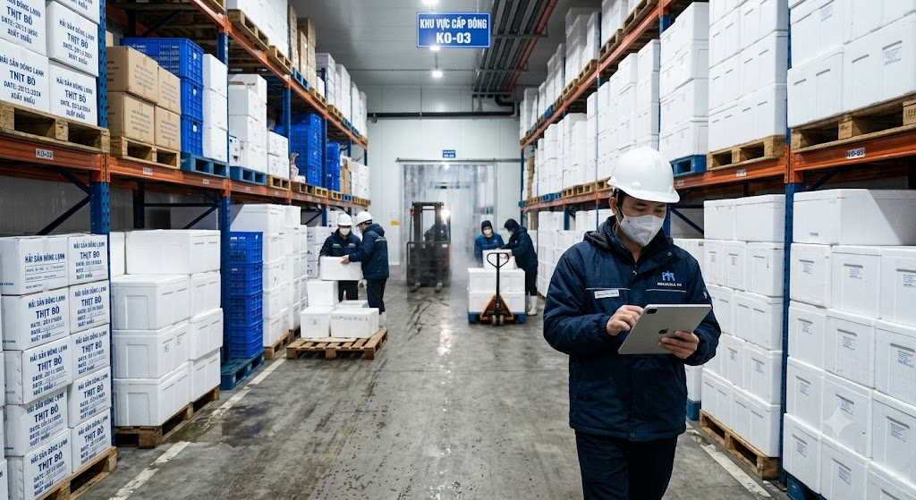Nhiệt độ kho lạnh tiêu chuẩn là bao nhiêu?