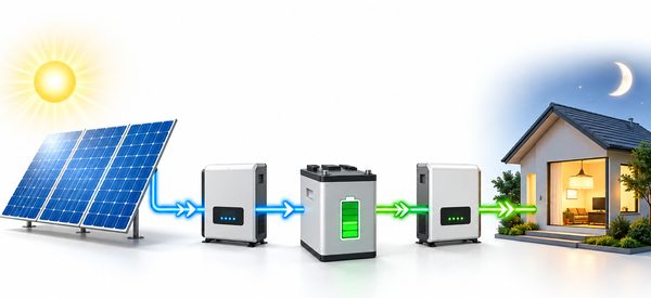 Nguyên lý hoạt động của pin Lithium lưu trữ điện năng lượng mặt trời