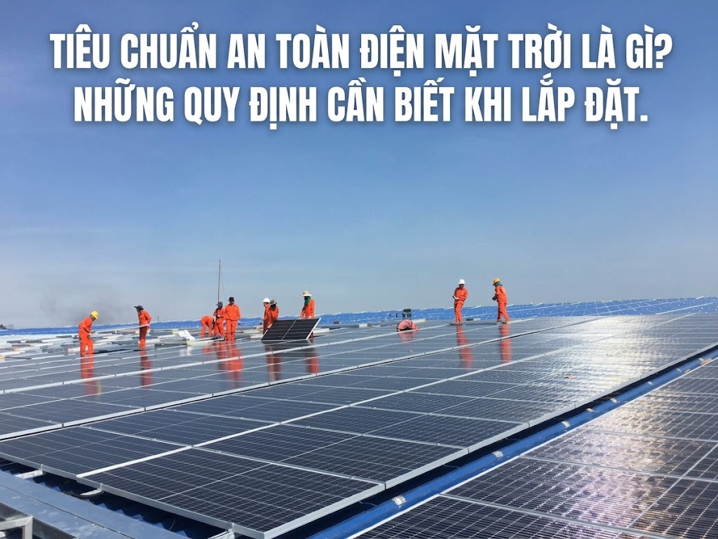 Tiêu chuẩn an toàn điện mặt trời là gì?