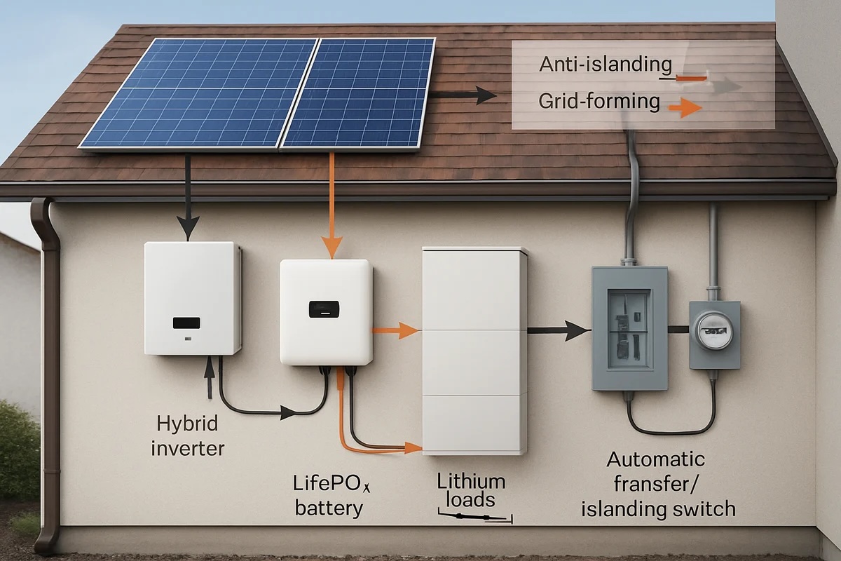 Tiêu chuẩn G99 trong inverter năng lượng mặt trời