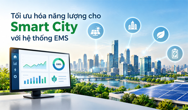 Tối ưu hóa năng lượng cho Smart City với hệ thống EMS